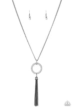 Load image into Gallery viewer, Paparazzi ♥ Straight To The Top - Black - Gunmetal ♥ Necklace
