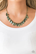 Load image into Gallery viewer, Vintage Gardens - Brass ♥ Necklace