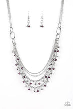 Load image into Gallery viewer, Financially Fabulous - Purple ♥ Necklace