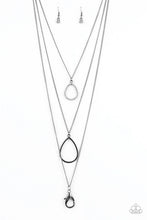 Load image into Gallery viewer, Make The World Sparkle - Black ♥ Lanyard