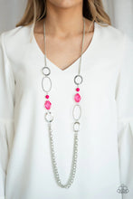 Load image into Gallery viewer, Paparazzi ♥ Jewel Jubilee - Pink ♥ Necklace