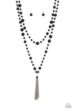 Load image into Gallery viewer, Social Hour - Black ♥ Necklace