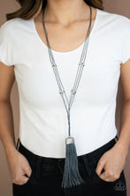 Load image into Gallery viewer, Paparazzi ♥ Brush It Off - Silver ♥ Necklace