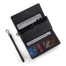 Load image into Gallery viewer, WG218-W068 Wrangler Aztec Embroidered Wallet/Wristlet - Black