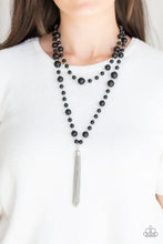Load image into Gallery viewer, Social Hour - Black ♥ Necklace