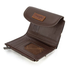 Load image into Gallery viewer, WG263-W076COW-BR Wrangler Tri-Fold Wallet - Cow-Brown