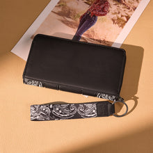 Load image into Gallery viewer, WG331-W115BK Wrangler Braided Paisley Bandana Wallet - Black