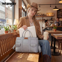 Load image into Gallery viewer, WG484-8119JN Wrangler Whipstitch Work Tote Bag/Crossbody - Jean