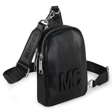 Load image into Gallery viewer, MC-339 Milan Chiva Sling Bag/Crossbody/Chest Bag - Black