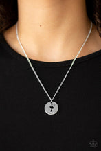 Load image into Gallery viewer, Palm Tree Paradise Paparazzi Necklace - Silver