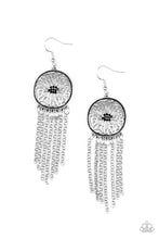 Load image into Gallery viewer, BLISSFULLY BOTANICAL Paparazzi Earring - BLACK