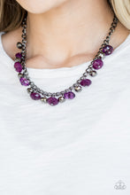 Load image into Gallery viewer, RUNWAY REBEL Paparazzi Necklace - PURPLE