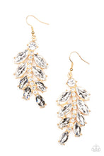 Load image into Gallery viewer, Ice Garden Gala Paparazzi Earring - Gold