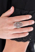 Load image into Gallery viewer, Botanical Beam Paparazzi Ring - Purple