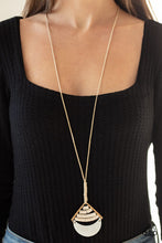 Load image into Gallery viewer, Necklace – Beach Beam Paparazzi Necklace – Gold