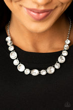 Load image into Gallery viewer, GIRLS GOTTA GLOW Paparazzi Necklace - WHITE - Life Of The Party - November 2020