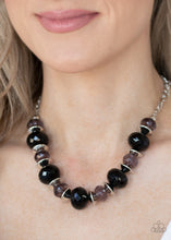 Load image into Gallery viewer, Hollywood Gossip Paparazzi Necklace - Black