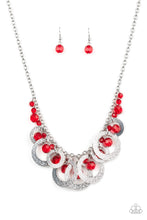 Load image into Gallery viewer, Turn It Up Paparazzi Necklace - Red