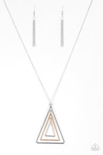 Load image into Gallery viewer, TRI Harder Paparazzi Necklace - Silver