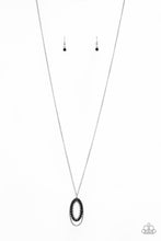 Load image into Gallery viewer, Money Mood Paparazzi Necklace - Black
