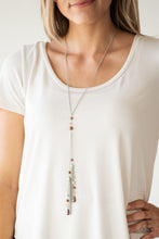 Load image into Gallery viewer, Timeless Tassels Paparazzi Necklace - Brown