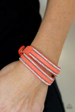 Load image into Gallery viewer, Going For Glam Paparazzi Urban Double Wrap Bracelet - Orange