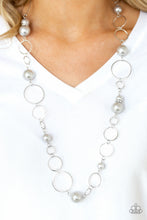 Load image into Gallery viewer, Lovely Lady Luck Paparazzi Necklace - Silver