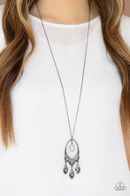 Load image into Gallery viewer, Royal Iridescence Paparazzi Necklace - Black Gunmetal