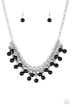 Load image into Gallery viewer, Friday Night Fringe Paparazzi Necklace - Black