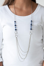 Load image into Gallery viewer, Vividly Vivid Paparazzi Necklace - Blue