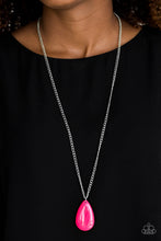 Load image into Gallery viewer, So Pop-YOU-lar Paparazzi Necklace - Pink