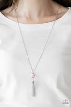 Load image into Gallery viewer, Tassel Tease Paparazzi Necklace - Pink