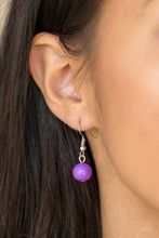 Load image into Gallery viewer, Friday Night Fringe Paparazzi Necklace - Purple