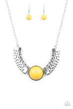 Load image into Gallery viewer, Paparazzi ♥ Egyptian Spell - Yellow ♥ Necklace