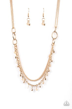 Load image into Gallery viewer, Financially Fabulous Paparazzi Necklace - Gold