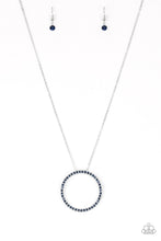 Load image into Gallery viewer, Center Of Attention Paparazzi Necklace - Blue