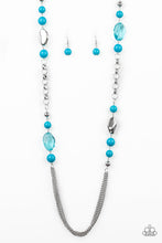 Load image into Gallery viewer, Marina Majesty Paparazzi Necklace - Blue