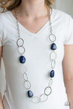 Load image into Gallery viewer, Modern Day Malibu Paparazzi Necklace - Blue