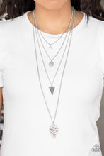 Load image into Gallery viewer, Grounded In ARTIFACT Paparazzi Necklace - Silver