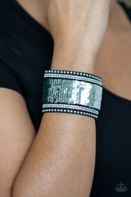 Load image into Gallery viewer, Paparazzi ♥ MERMAIDS Have More Fun - Green ♥ Reversible Urban Bracelet