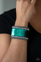 Load image into Gallery viewer, Paparazzi ♥ MERMAIDS Have More Fun - Green ♥ Reversible Urban Bracelet