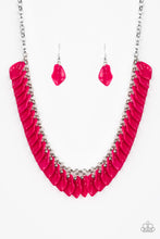 Load image into Gallery viewer, Super Bloom Paparazzi Necklace - Pink