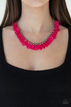 Load image into Gallery viewer, Super Bloom Paparazzi Necklace - Pink