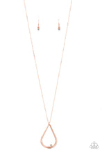 Load image into Gallery viewer, Royal REIGN-Storm Paparazzi Necklace - Copper