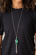 Load image into Gallery viewer, Party Girl Glow Paparazzi Necklace - Green
