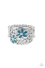 Load image into Gallery viewer, Clear as DAISY Paparazzi Ring - Blue