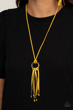 Load image into Gallery viewer, Feel at HOMESPUN Paparazzi Necklace - Yellow