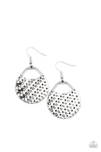 Load image into Gallery viewer, Im Sensing a Pattern Here Paparazzi Earring - Silver
