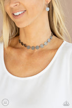 Load image into Gallery viewer, Reflection Detection Paparazzi Choker Necklace - Black Gunmetal