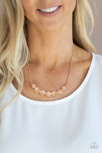 Load image into Gallery viewer, Serenely Scalloped Paparazzi Necklace - Gold